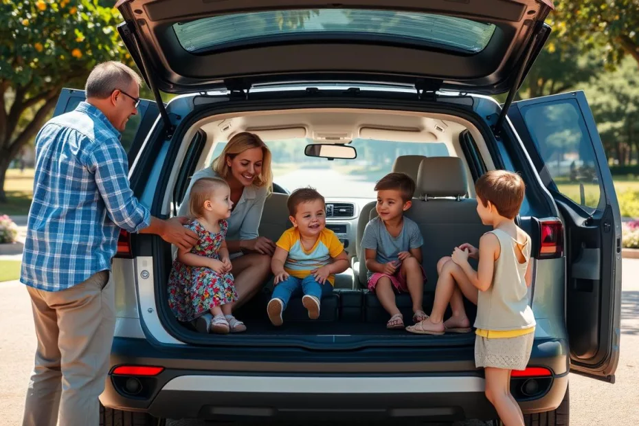 Como escolher o carro ideal para famílias