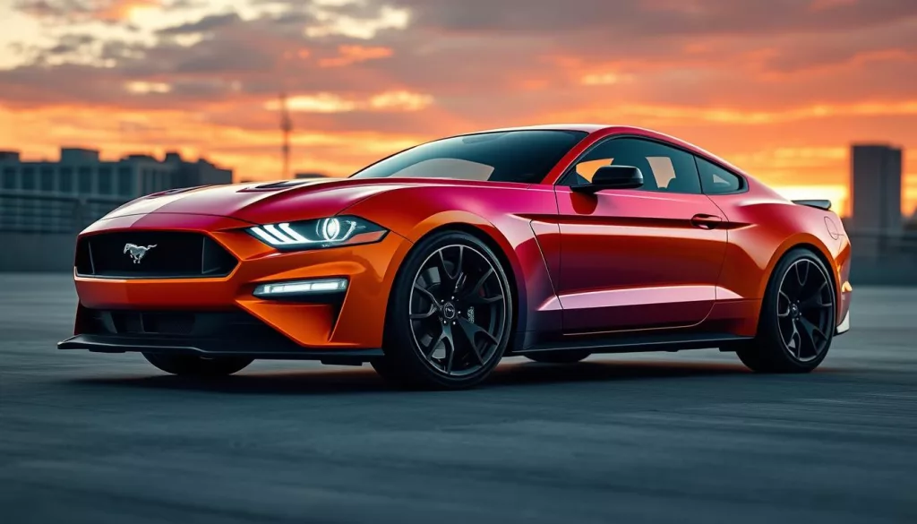 design inovador Ford Mustang 2024