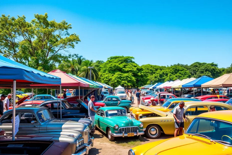 Mercado de carros de colecionador