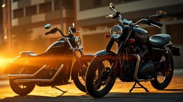 Harley-Davidson ou Triumph